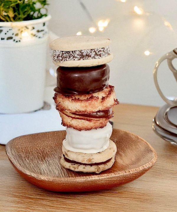 Alfajores de todos los tipos