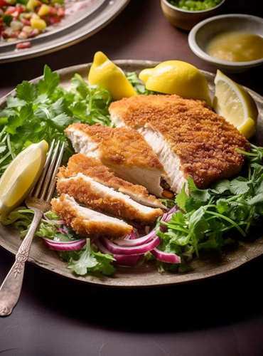 Milanesa de pollo